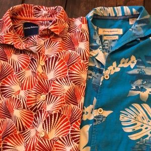 Set of 2 Men’s Tommy Bahama shirts